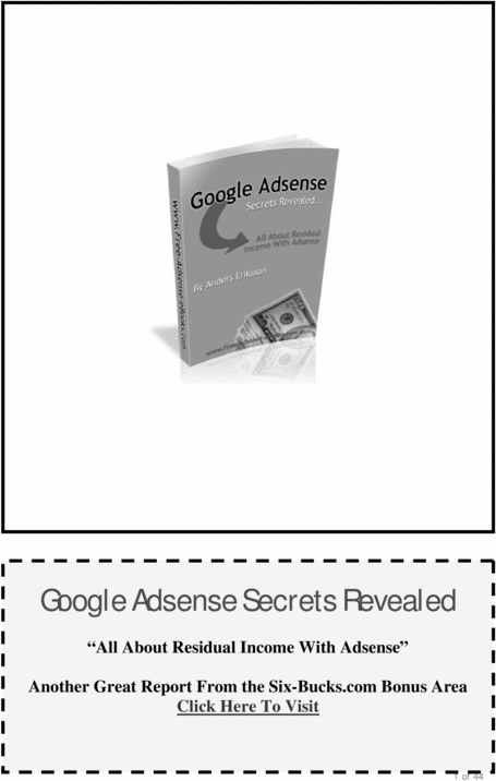 Product picture GoogleAdsense Secrets Revealed